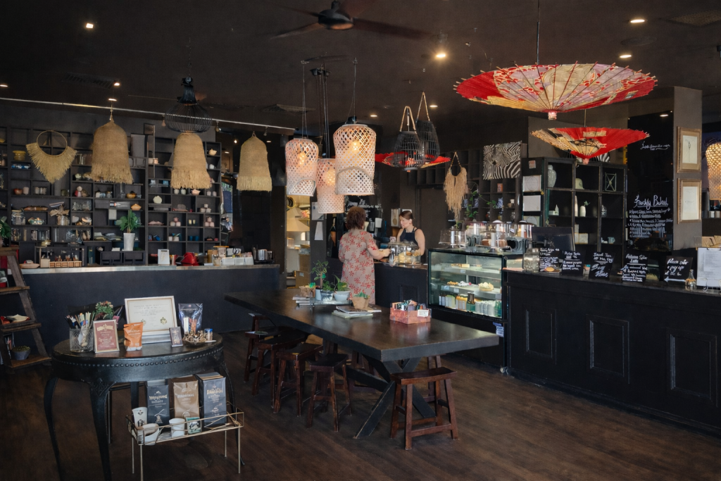 Cafe in Maroochydore Sunshine Coast interior – The Silva Spoon