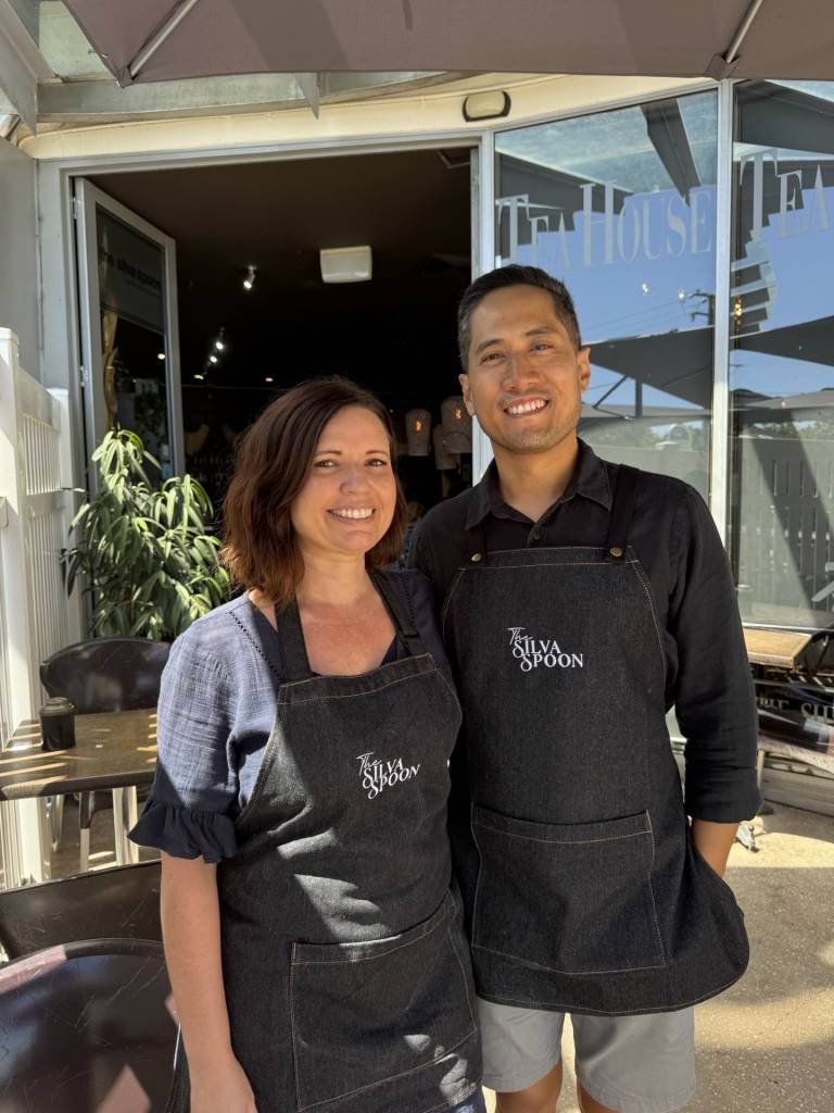 Fabrizia and Nick, The Silva Spoon owners